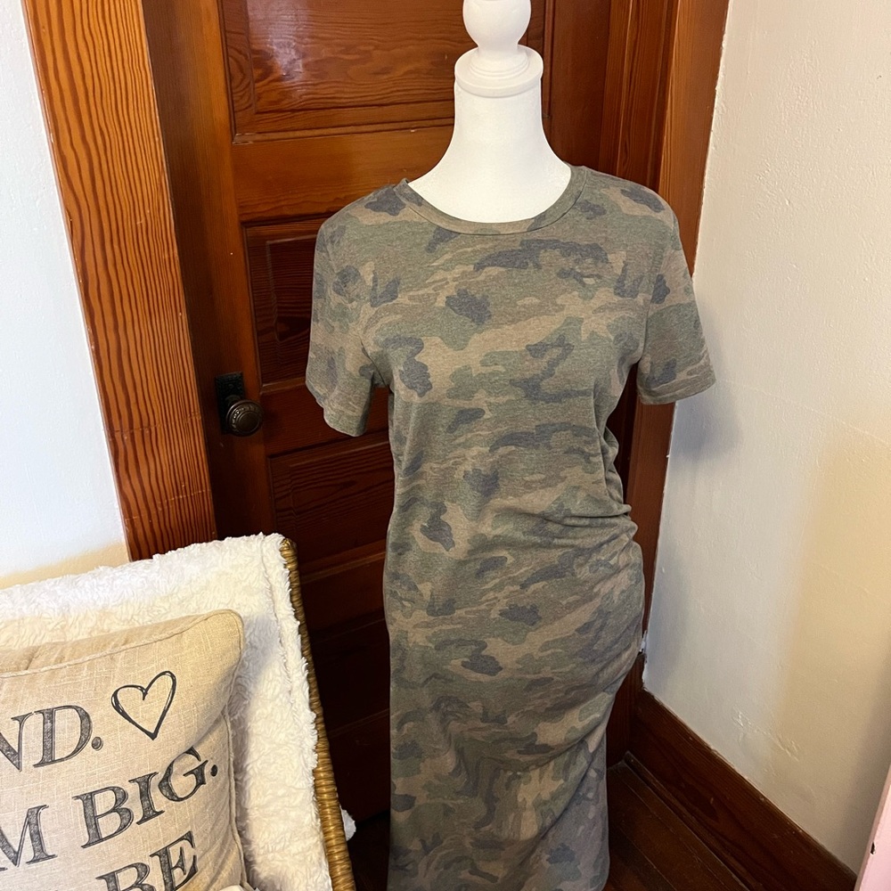 Camouflage Maxi Dress